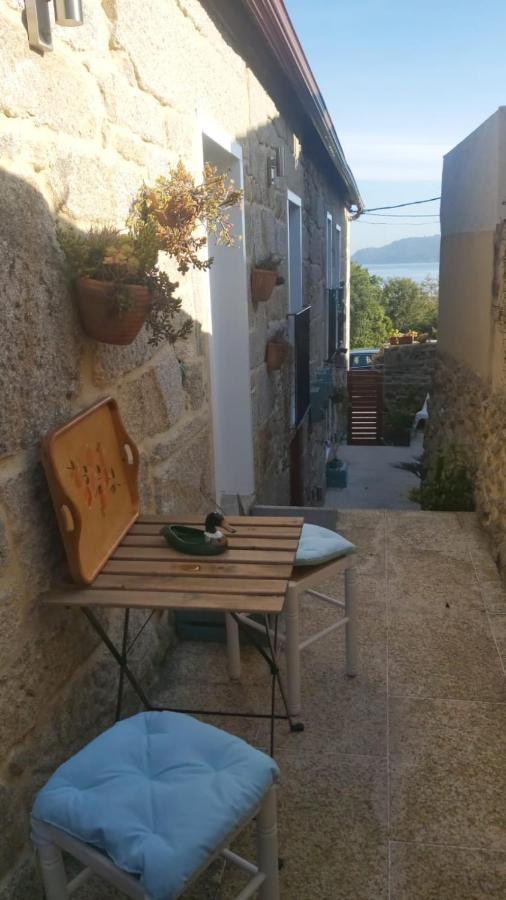 Vivienda Con Terraza En Playas De Baiona Lejlighed Eksteriør billede