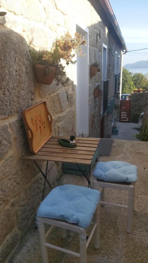 Vivienda Con Terraza En Playas De Baiona Lejlighed Eksteriør billede