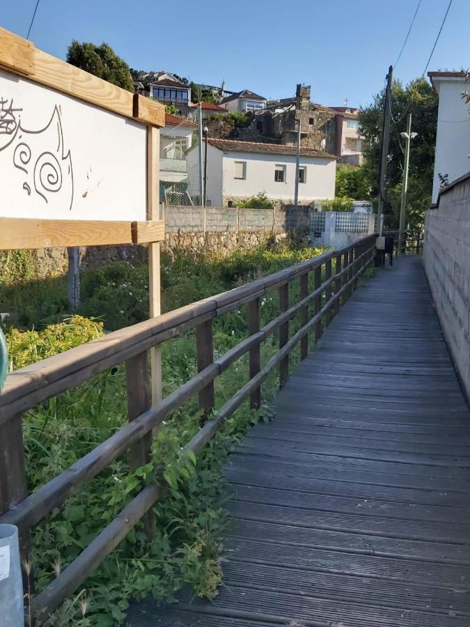Vivienda Con Terraza En Playas De Baiona Lejlighed Eksteriør billede