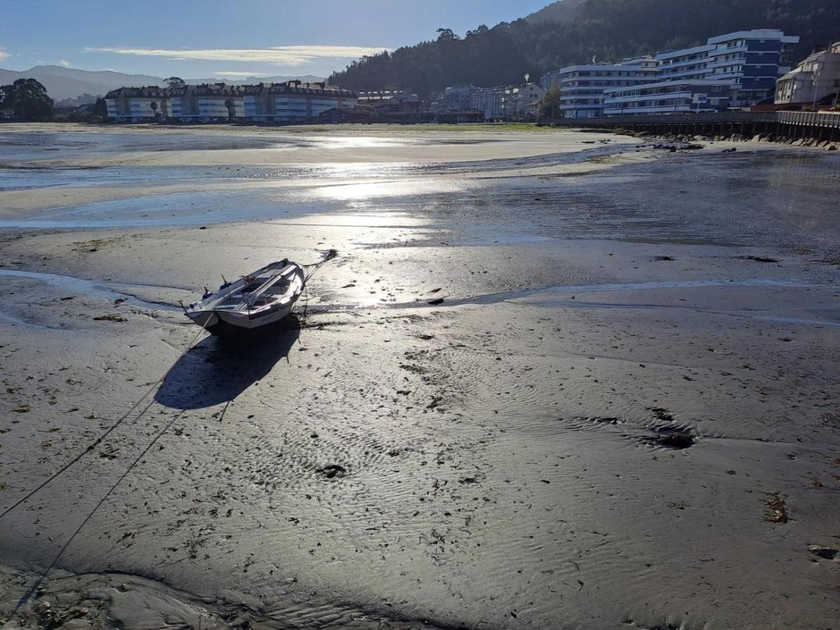 Vivienda Con Terraza En Playas De Baiona Lejlighed Eksteriør billede